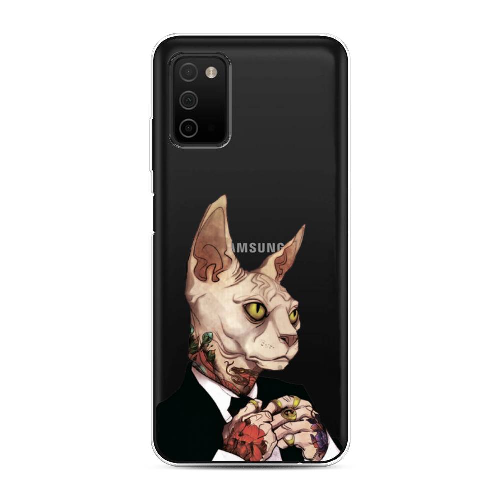

Чехол Awog на Samsung Galaxy A03S / Самсунг A03S "Татуированный сфинкс", Разноцветный, 2103250-7