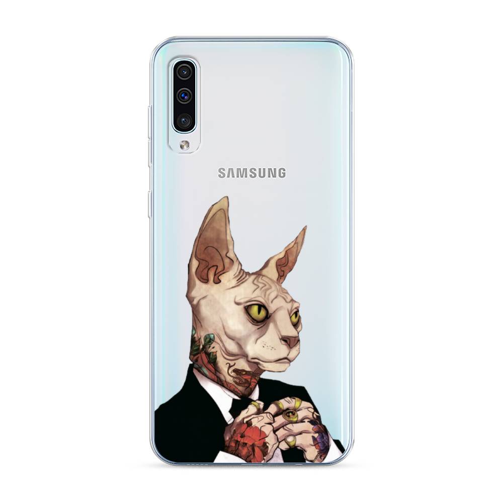 

Чехол Awog на Samsung Galaxy A30s/A50 "Татуированный сфинкс", Разноцветный, 28850-7