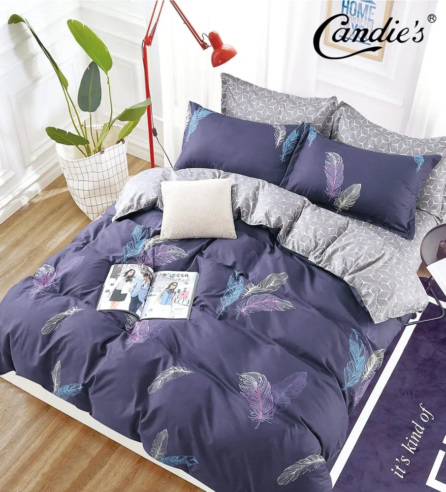 

Комплект постельного белья Candies Евро На резинке по кругу
