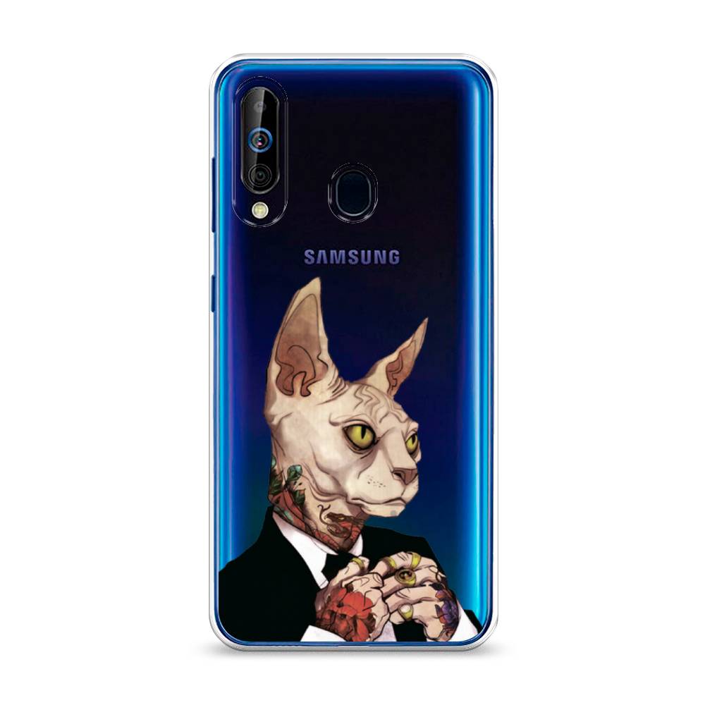 

Чехол Awog на Samsung Galaxy A60/M40 "Татуированный сфинкс", Разноцветный, 28250-7