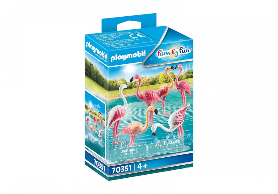 

Конструктор Playmobil Семья фламинго 70351, PM70351