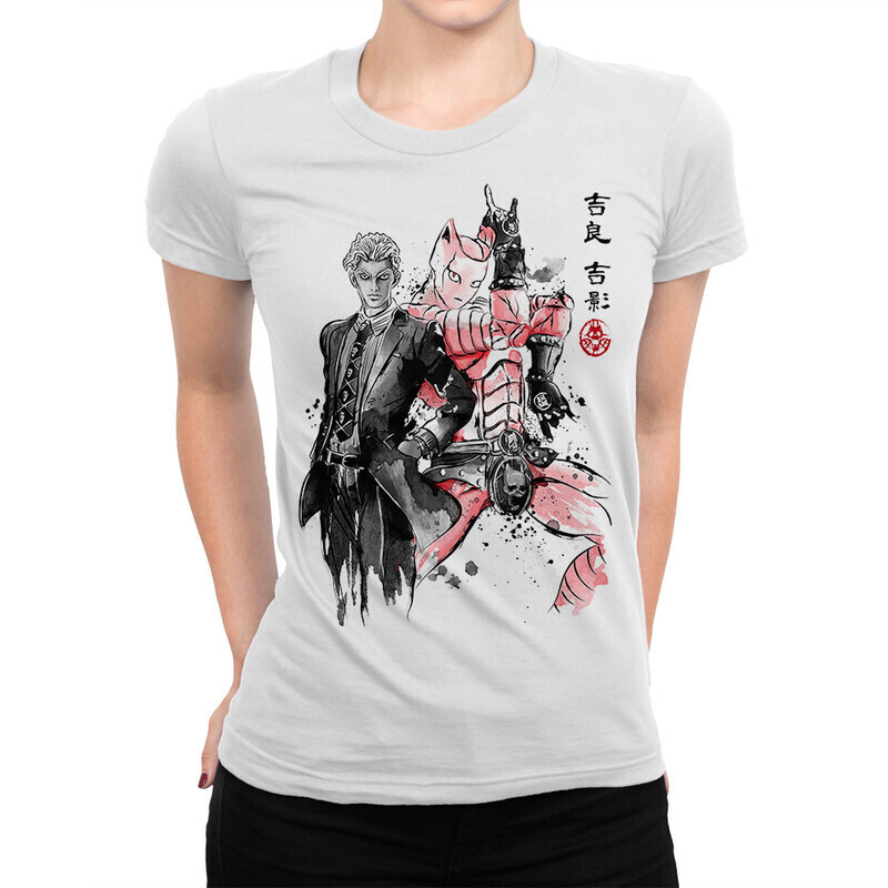 

Футболка женская Dream Shirts JoJo Bizarre Adventure 10003401 белая 2XL, JoJo Bizarre Adventure 10003401