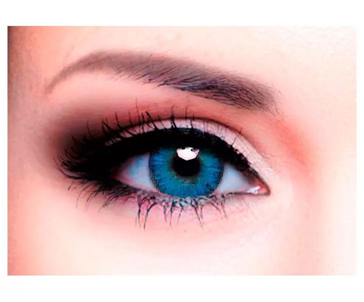 

Цветные линзы Офтальмикс Butterfly One Day (2 линзы) -6.50 R 8.6 Aqua Blue, Голубые