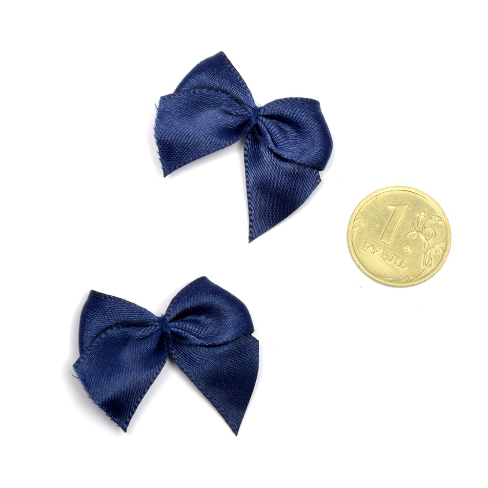 

Бантики пришивные TBY 1,5 см, цвет 24 синий сапфир, 100 шт (MJ.RF.072.24-2), 1,5 см, цвет 24 синий сапфир, 100 шт