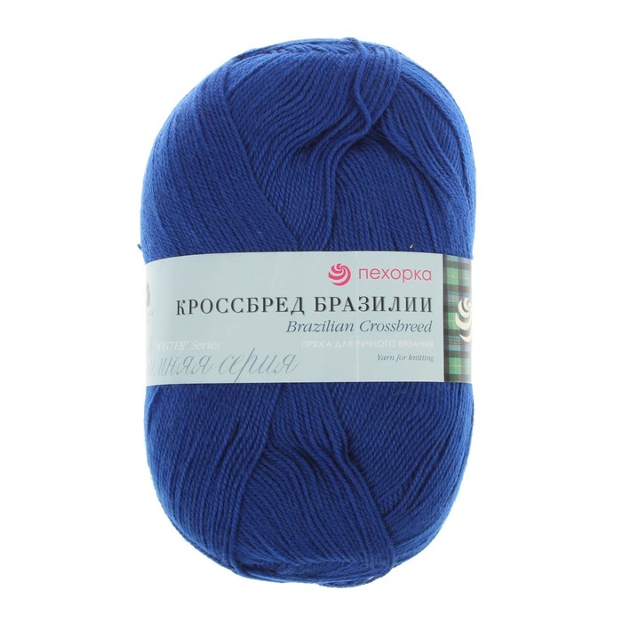 

Пряжа Пехорский Кроссбред Бразилии, 50% шерсть, 50% акрил, 500 м/100 гр, (491-Ультрамарин), Синий, "Кроссбред Бразилии", 50% мериносовая шерсть, 50% акрил, 500 м/100 гр, (491-Ультрамарин)