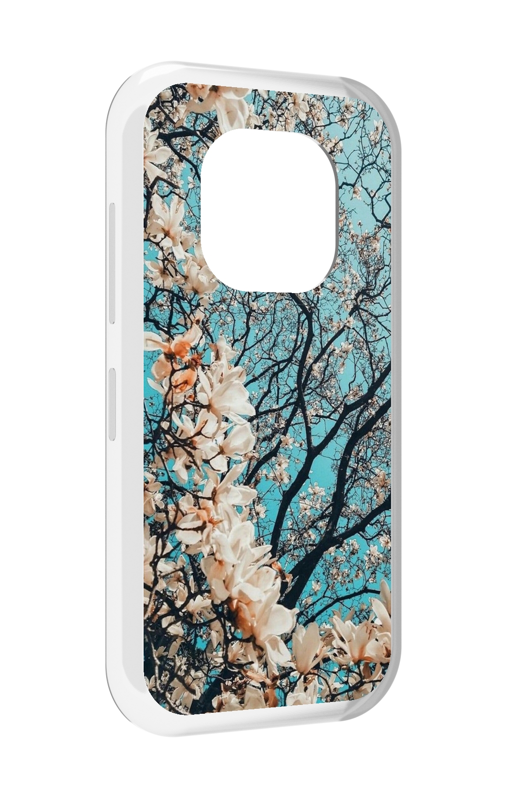 

Чехол MyPads дерево-с-цветочками для Doogee V20, Прозрачный, Tocco