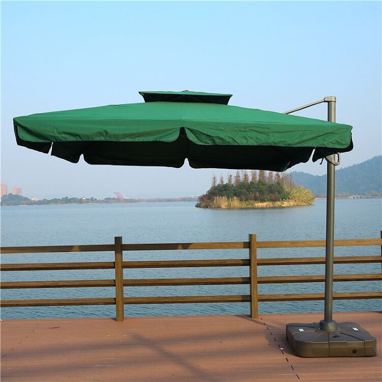 Зонт для кафе Афина AFM-300SQ Green