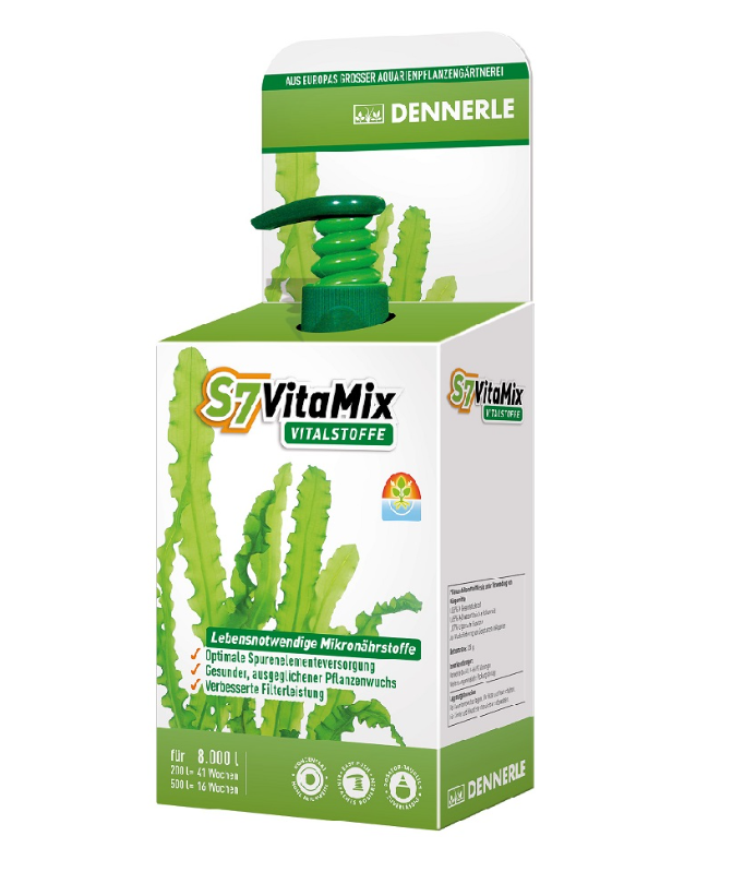 

Удобрение для водорослей Dennerle S7 VitaMix микроэлементы и витамины, 250 мл