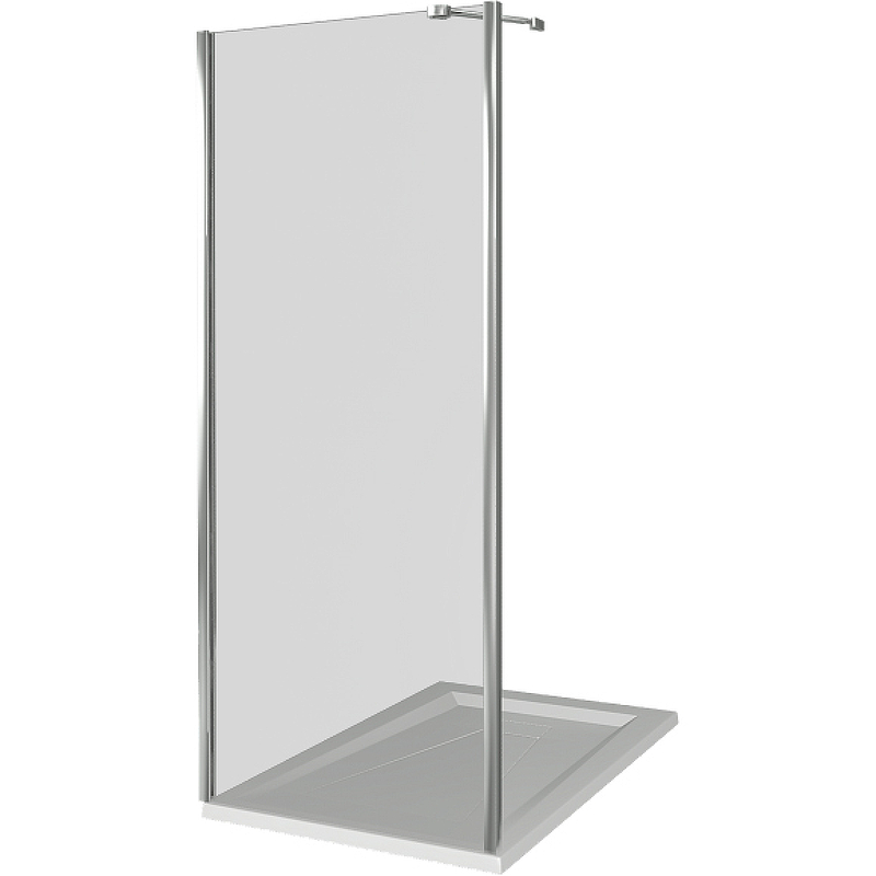

Душевая стенка Good Door Fantasy SP-80-C-CH 80 профиль Хром стекло прозрачное