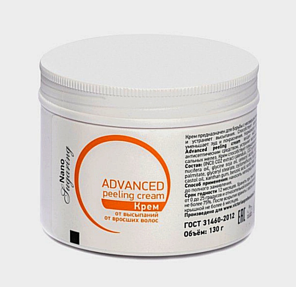 

Крем для лица Nano Sugaring отбеливающий 130 г, NS0113