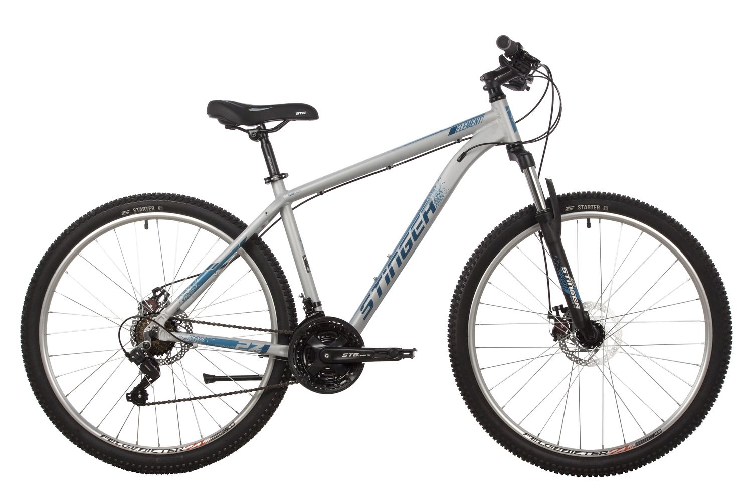 

Велосипед STINGER 27.5" ELEMENT STD серый, алюминий, размер 18", Element Std