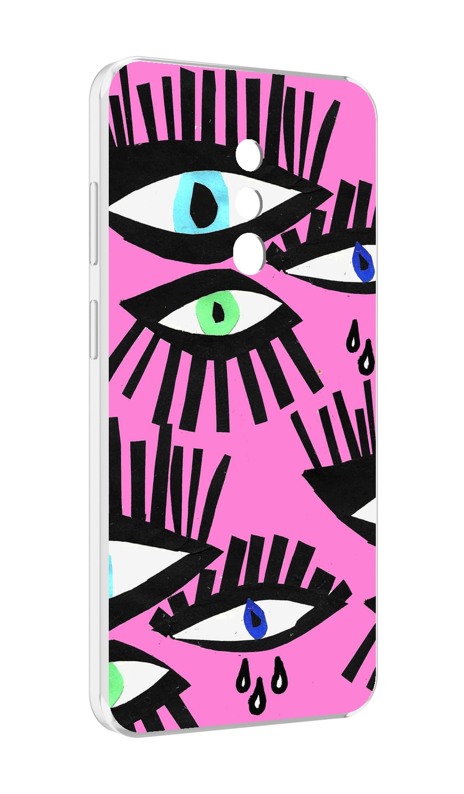 

Чехол MyPads глазки абстракция для Blackview BV5200, Прозрачный, Tocco