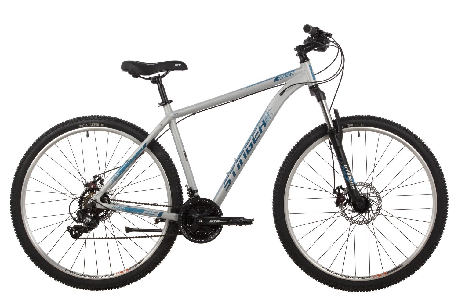

Велосипед STINGER 29" ELEMENT STD серый, алюминий, размер 18", Element Std