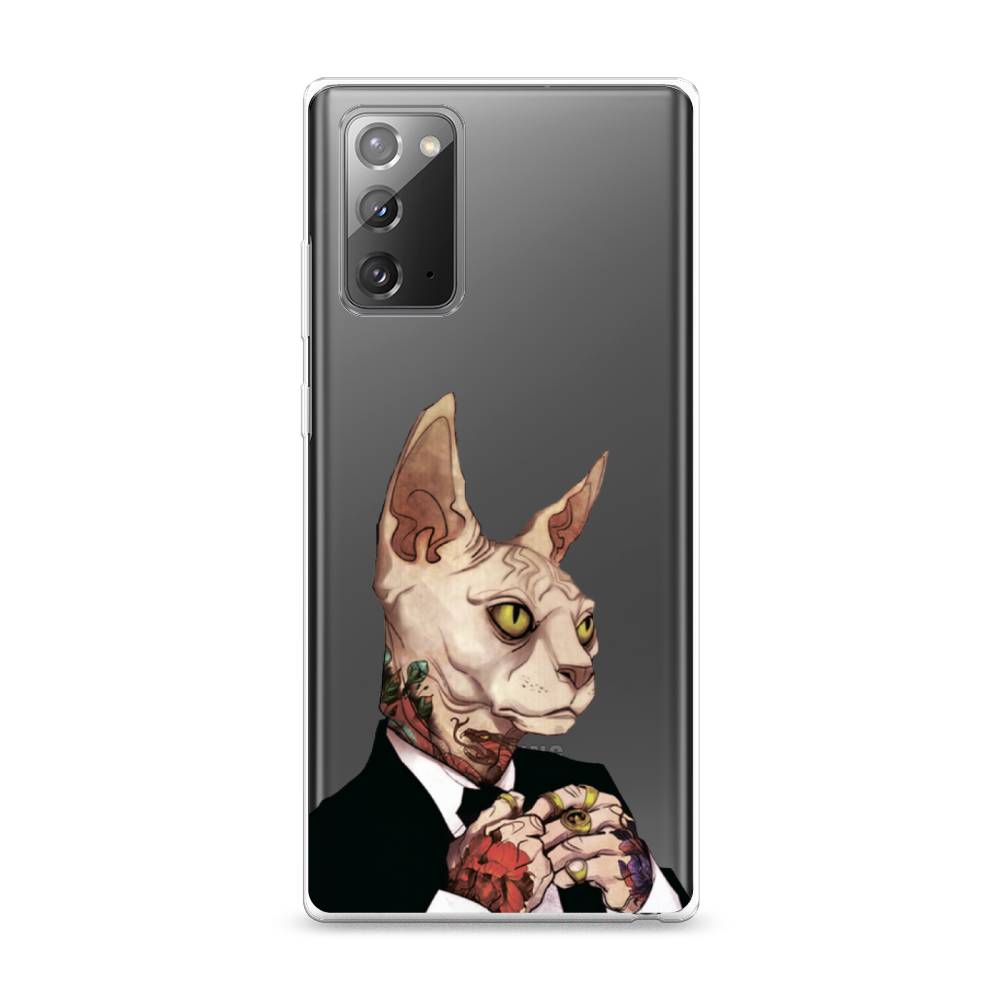 

Чехол Awog на Samsung Galaxy Note 20 / Самсунг Note 20 "Татуированный сфинкс", Разноцветный, 2100950-7