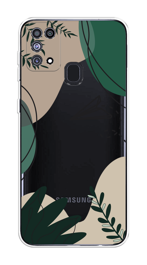 

Чехол на Samsung Galaxy M31 "Secret Garden", Зеленый;бежевый;черный, 2100750-1