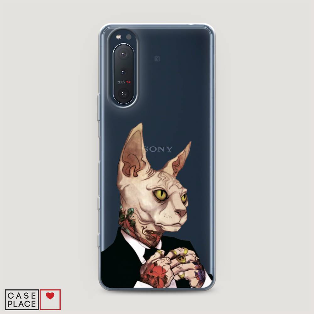 

Чехол Awog на Sony Xperia 5 II "Татуированный сфинкс", Разноцветный, 54750-7