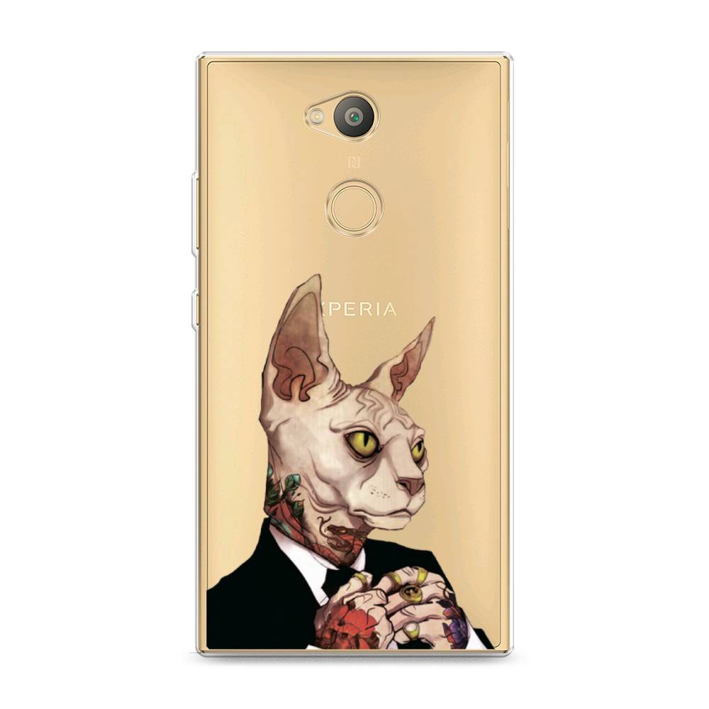 

Чехол Awog на Sony Xperia L2 "Татуированный сфинкс", Разноцветный, 53450-7