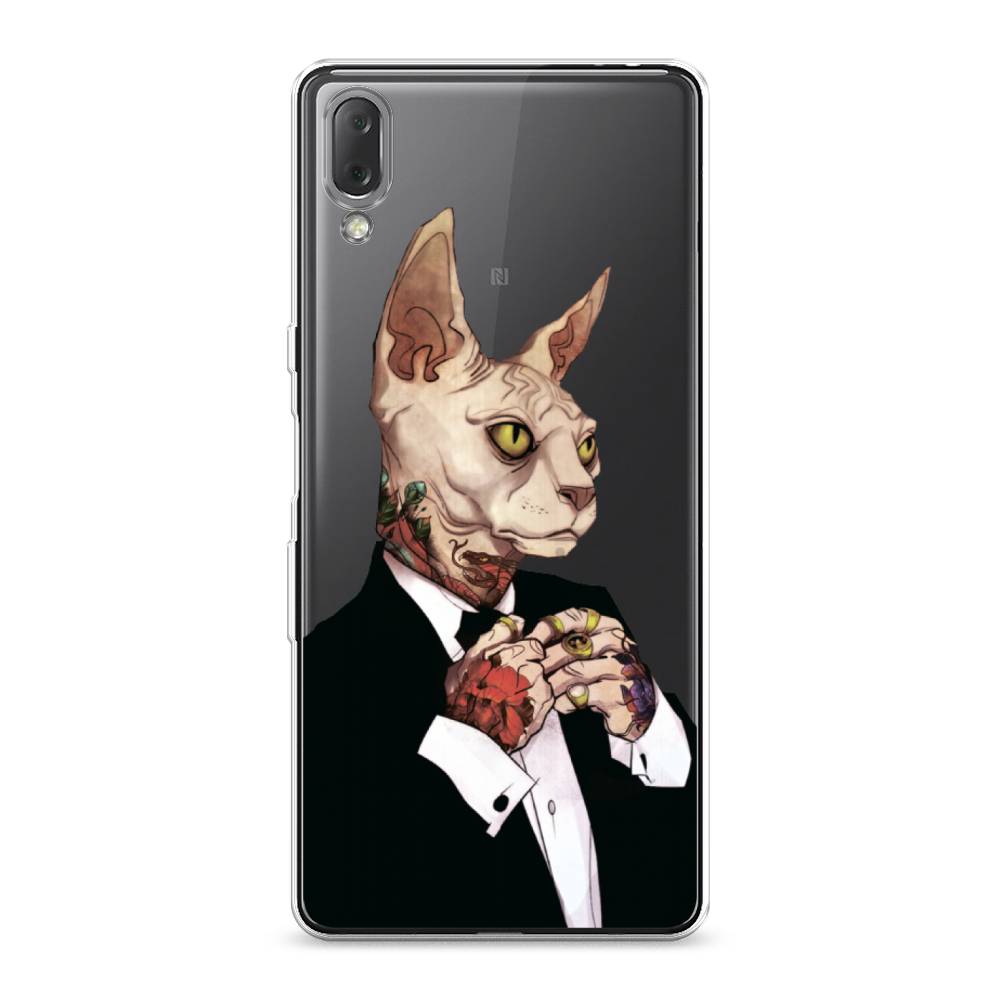 

Чехол Awog на Sony Xperia L3 "Татуированный сфинкс", Разноцветный, 54450-7