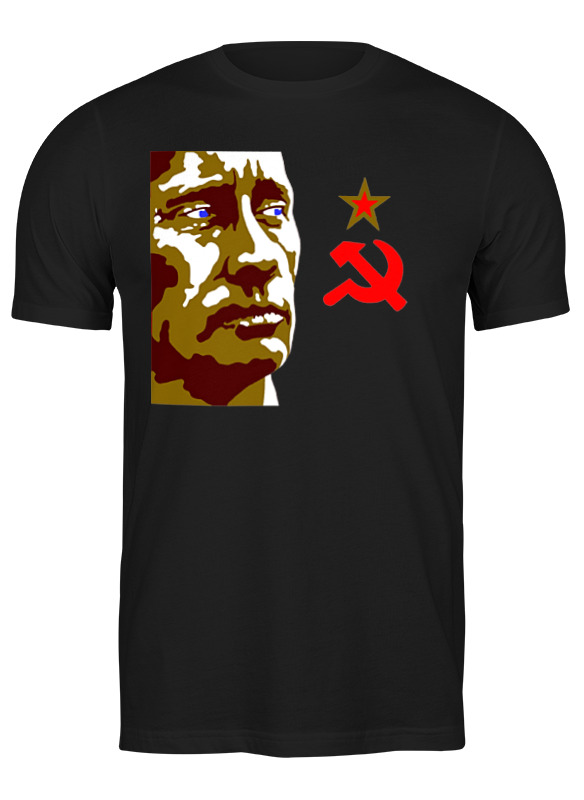 

Футболка мужская Printio Putin черная L, Черный, Putin