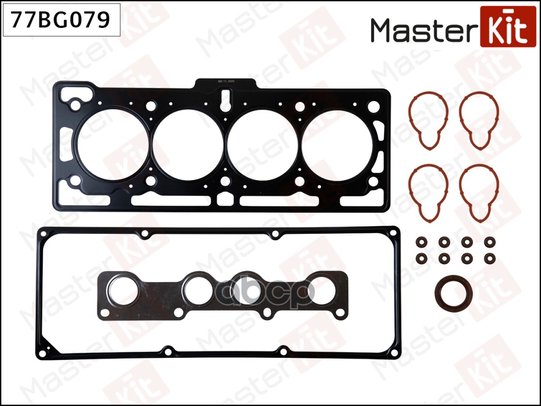 

Набор Прокладок Верхний Renault Logan 1.4/1.6 K7j/K7m Masterkit 77bg079 MasterKit, 77BG079