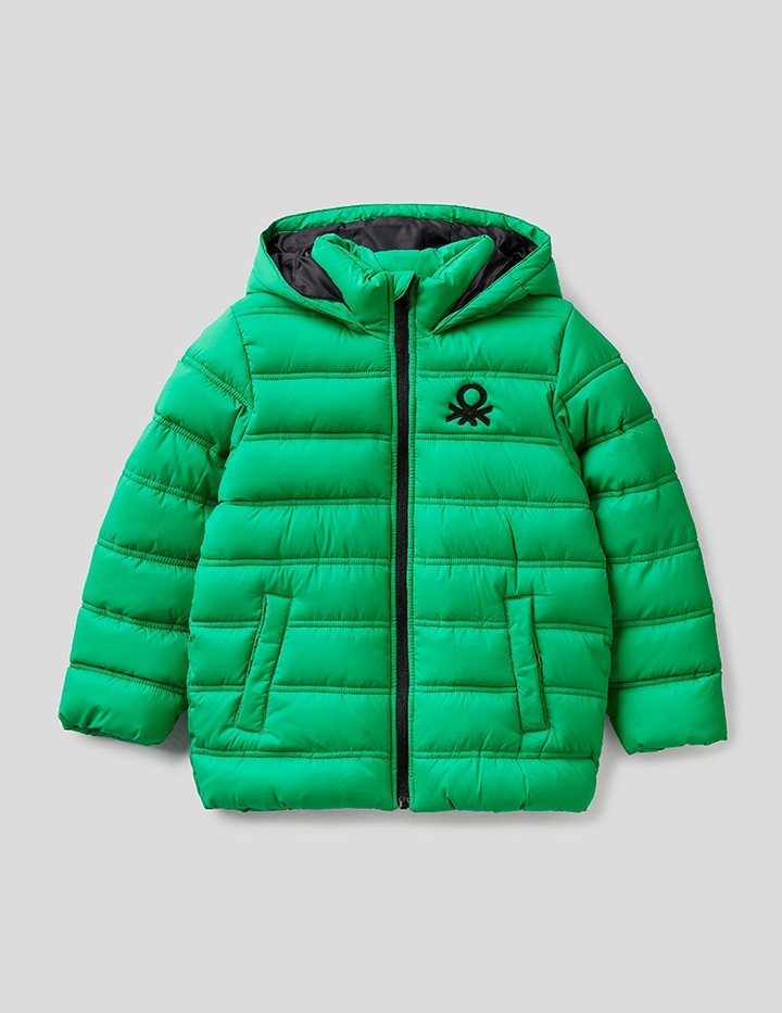 

Куртка для мальчиков Benetton цв. зеленый р.116, 21A_2WU053N80