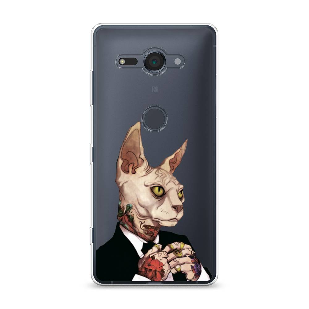 

Чехол Awog на Sony Xperia XZ2 Compact "Татуированный сфинкс", Разноцветный, 52950-7