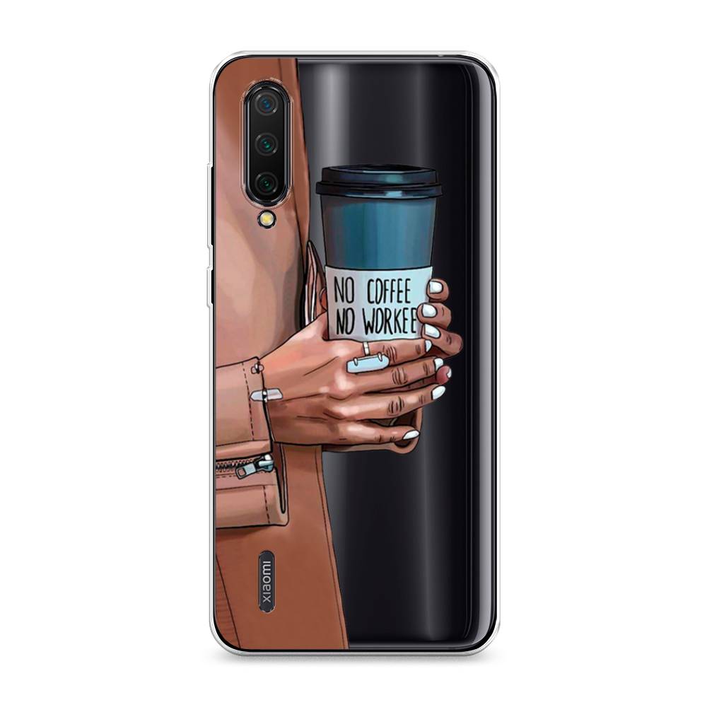 

Чехол Awog на Xiaomi Mi 9 Lite/Mi A3 Lite/Mi CC9 "No coffee", Разноцветный, 36750-7
