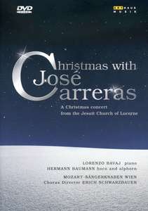 

CHRISTMAS WITH JOSE CARRERAS, 1 DVD