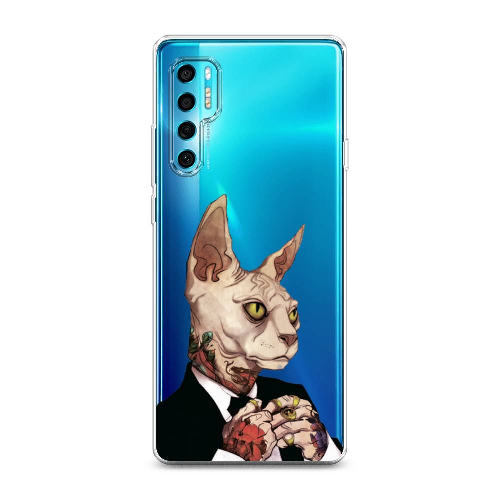 

Чехол Awog на TCL 20 Pro 5G "Татуированный сфинкс", Разноцветный, 290850-7