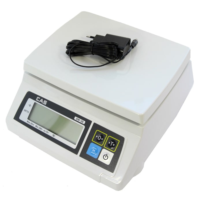 

Весы торговые CAS SW-20 белый, SW-20