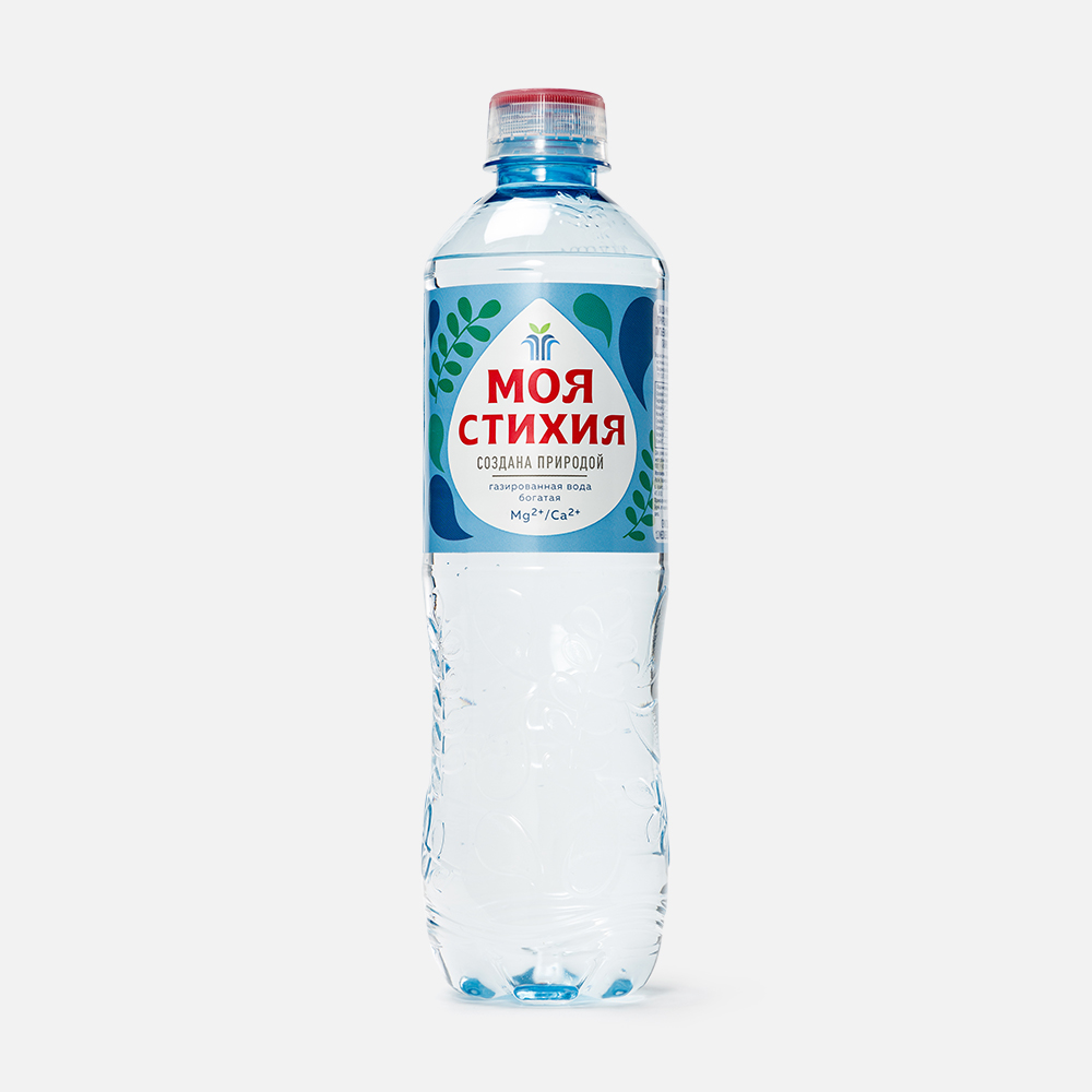 

Минеральная вода Моя стихия, с газом, 0,5 л