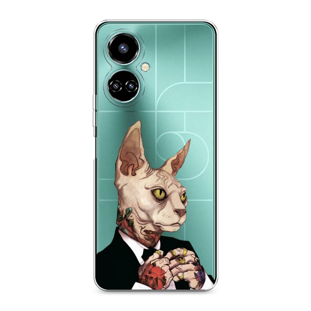 

Чехол Awog на Tecno Camon 19/19 Pro 4G "Татуированный сфинкс", Разноцветный, 302250-7