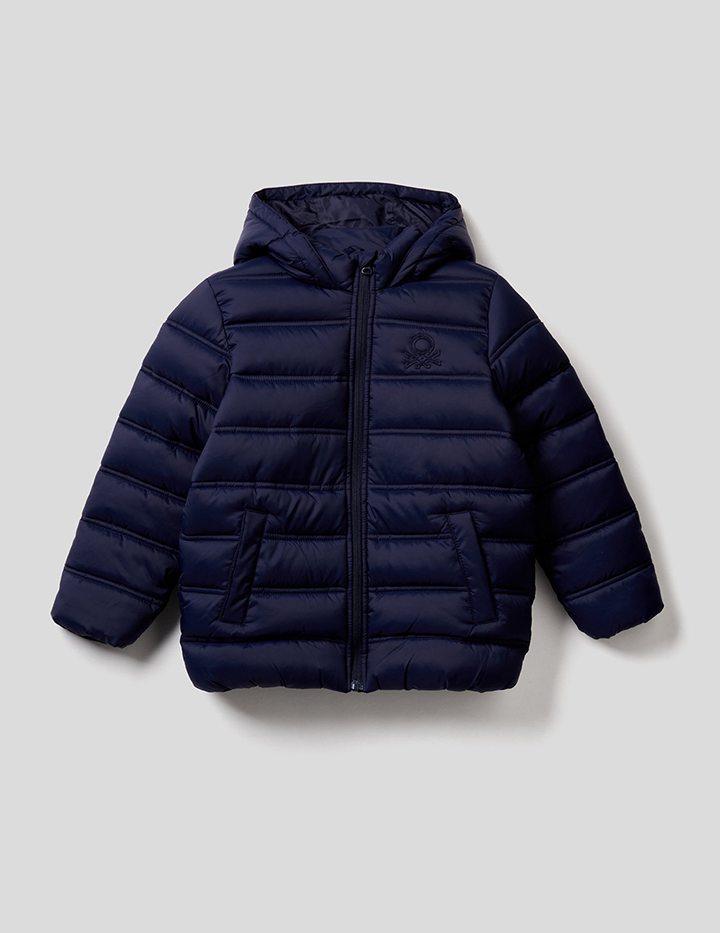 

Куртка для мальчиков Benetton цв. синий р.170, 21A_2WU053N80