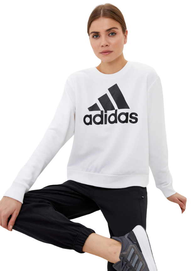 Свитшот женский Adidas H10243 белый 44