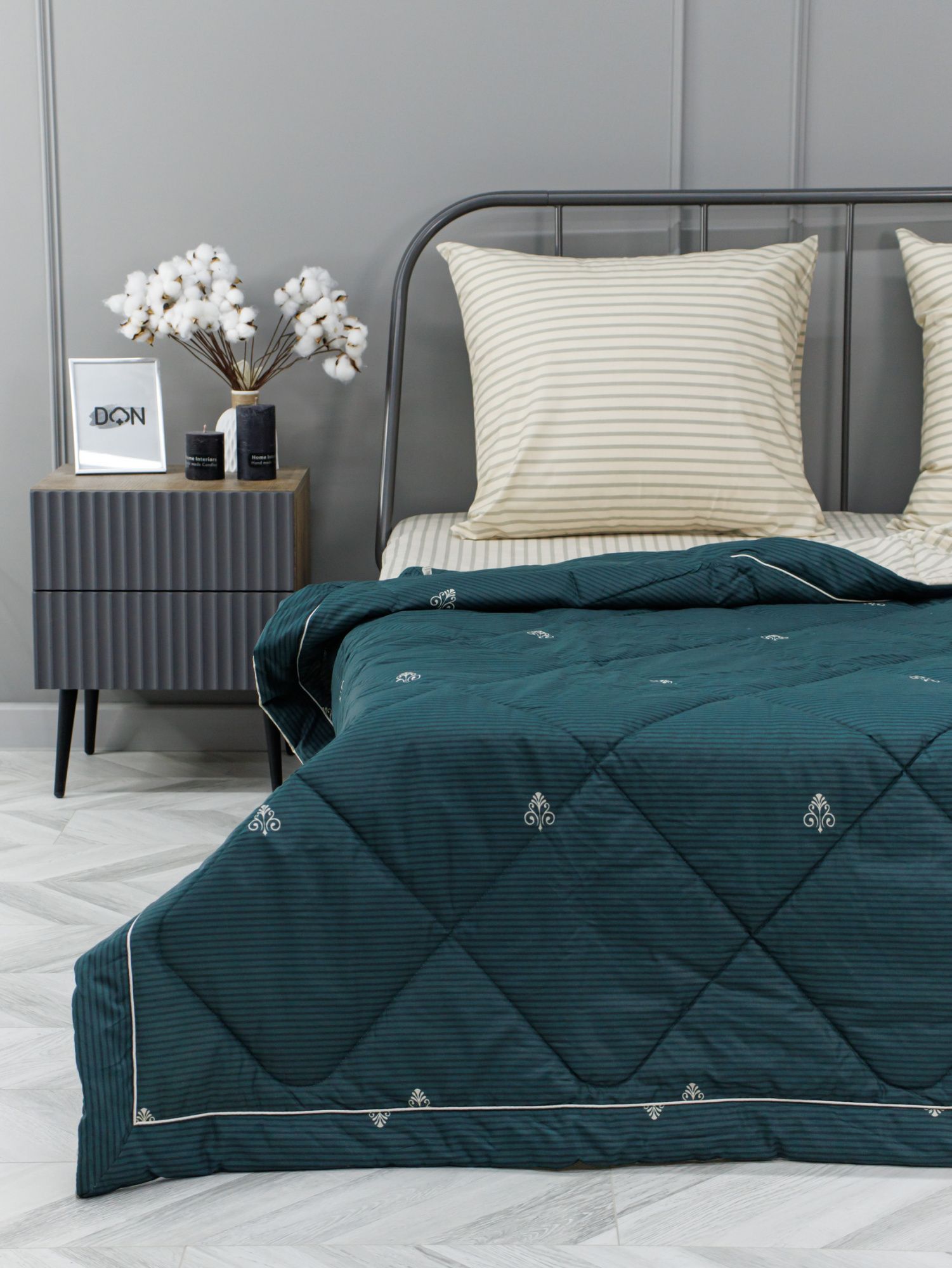 Комплект постельного белья с одеялом DonCotton Аристократ, семейный