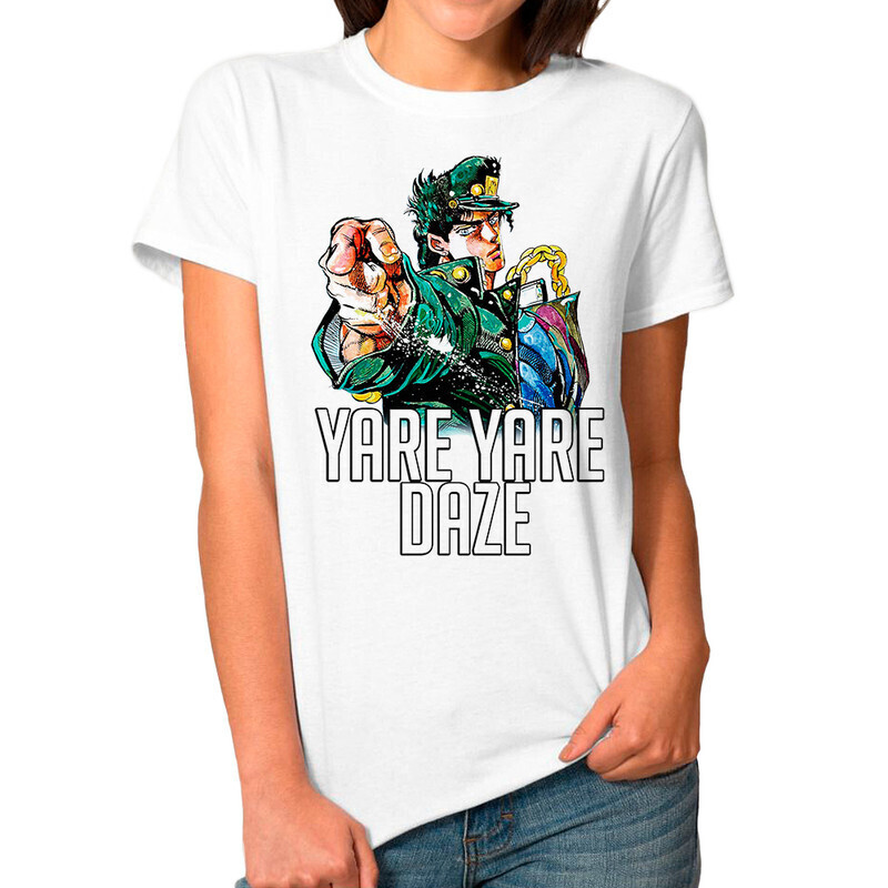 

Футболка женская Dream Shirts JoJo Bizarre Adventure 10003511 белая 2XL, JoJo Bizarre Adventure 10003511