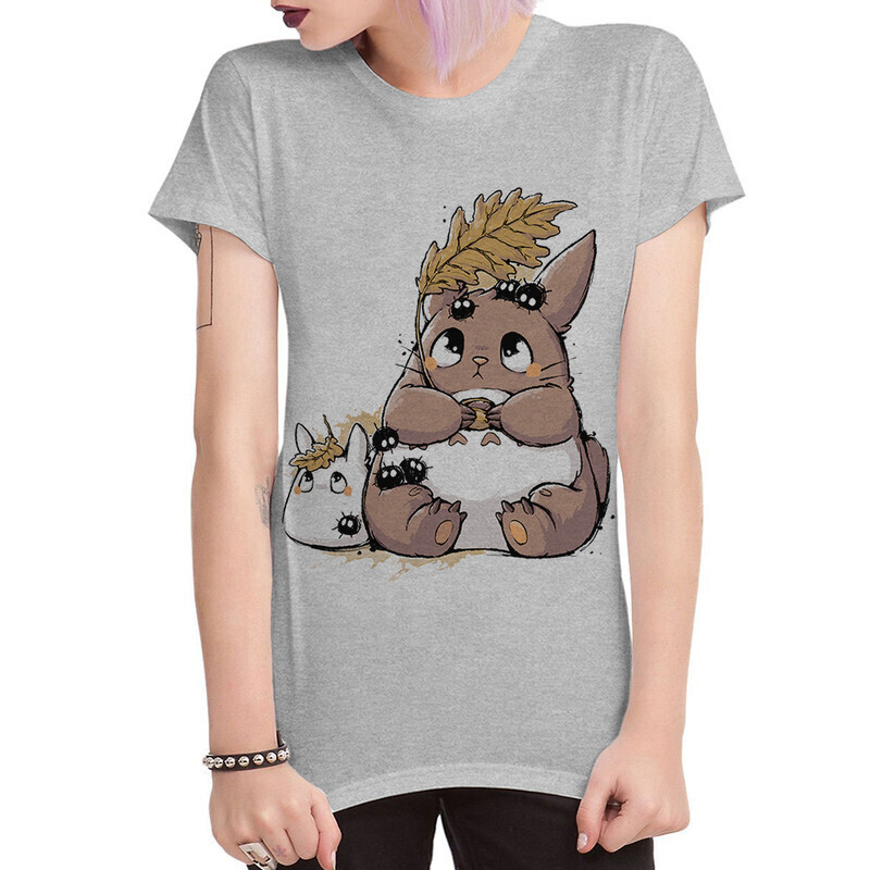 

Футболка женская Dream Shirts Мой сосед Тоторо - Студия Гибли 10003531 серая 2XL, Мой сосед Тоторо - Студия Гибли 10003531