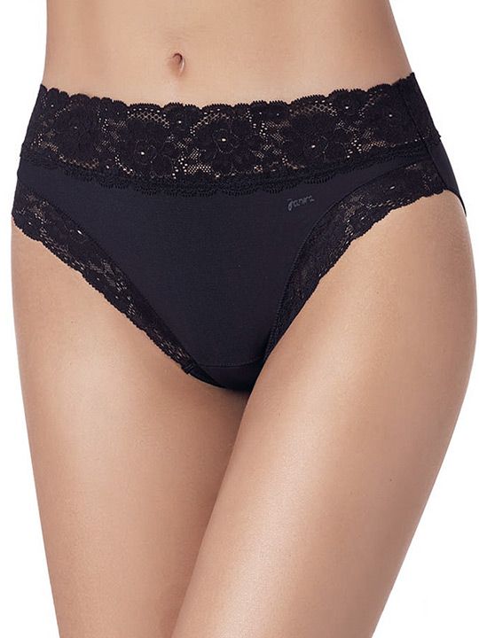 

Трусы женские Janira 1032098 черные S, Черный, 1032098