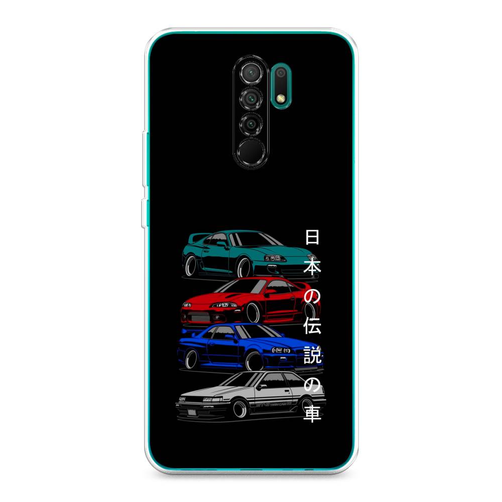 фото Чехол awog "jdm legend cars" для xiaomi redmi 9