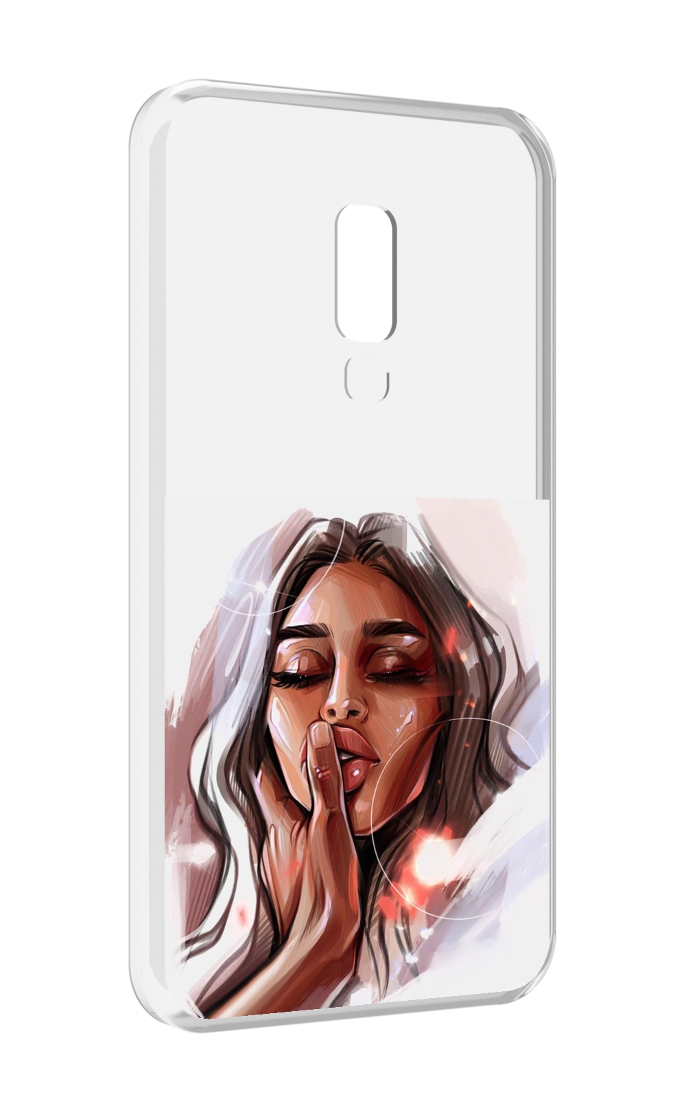

Чехол MyPads Большие-губы женский для Meizu 15, Прозрачный, Tocco