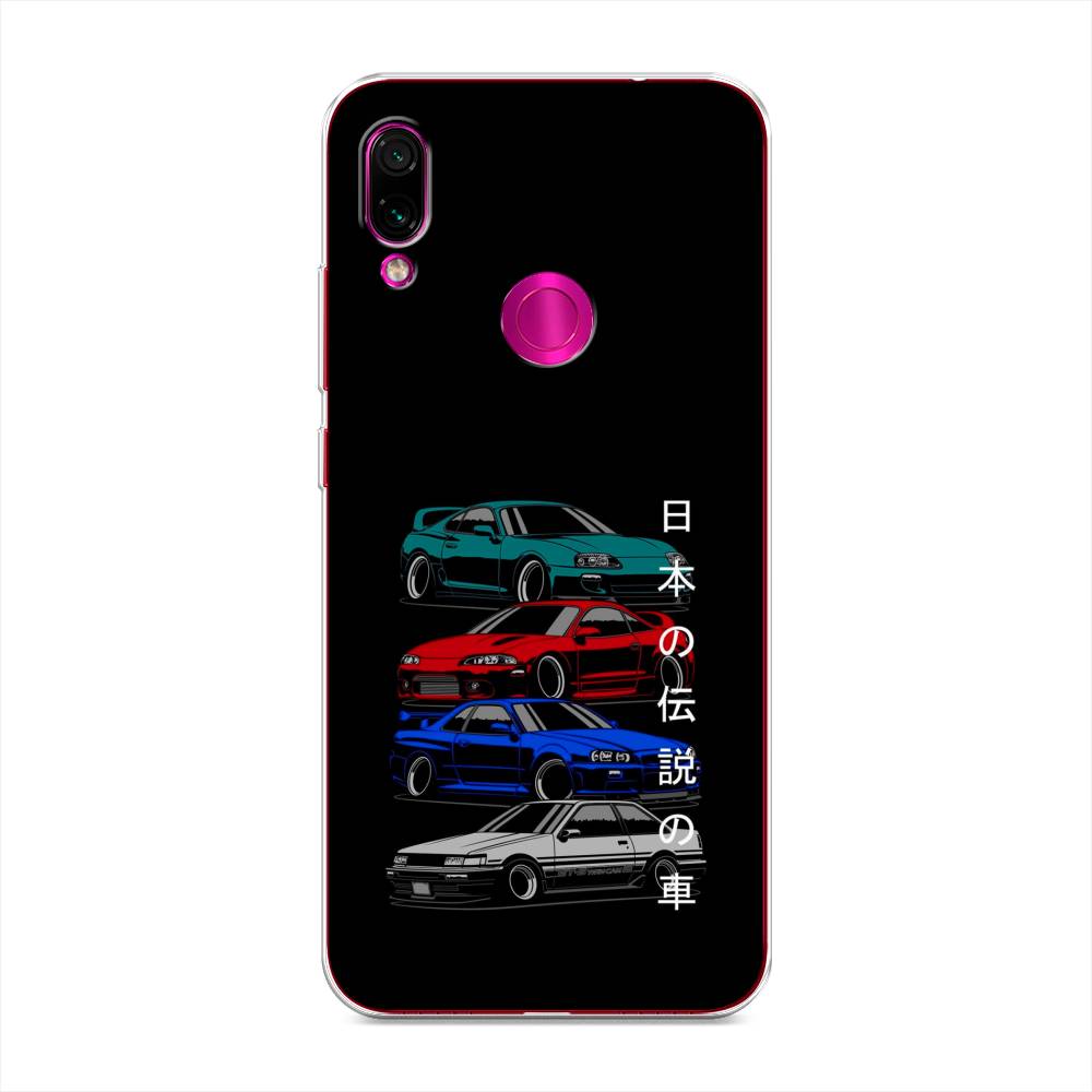 фото Чехол awog "jdm legend cars" для xiaomi redmi note 7