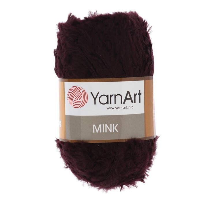 

Пряжа YarnArt Mink 100% полиамид 75 м, 1 шт, 50 г, 342 сливовый (3710839), Фиолетовый, "Mink" 100% полиамид 75 м, 1 шт, 50 г, 342 сливовый