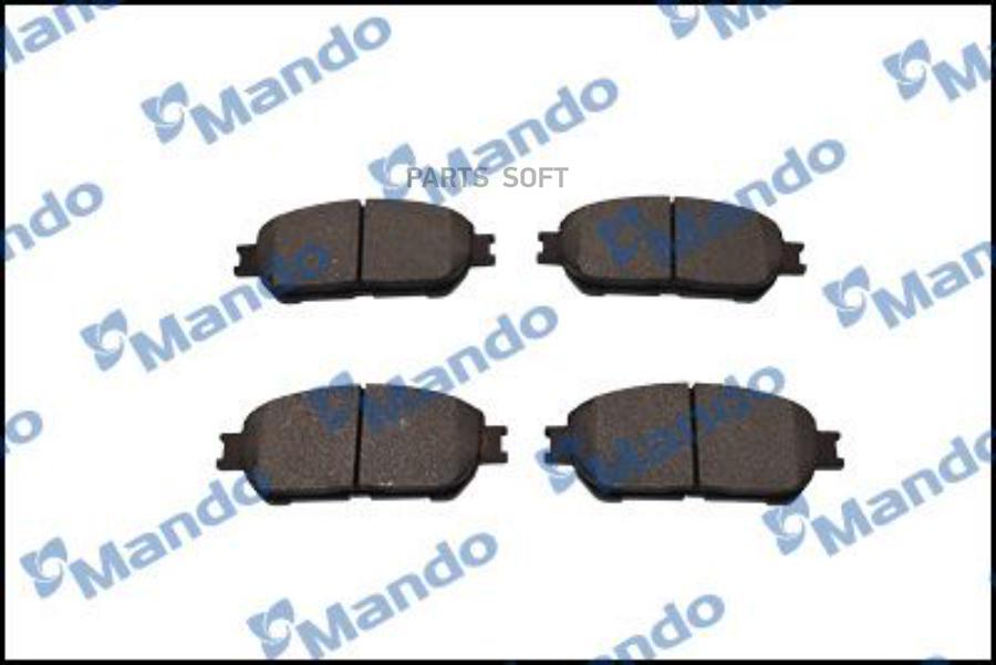 

Тормозные колодки Mando передение дисковые MPT45