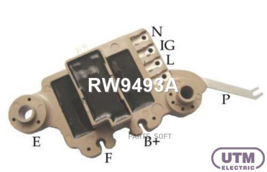 

Регулятор генератора UTM RW9493A