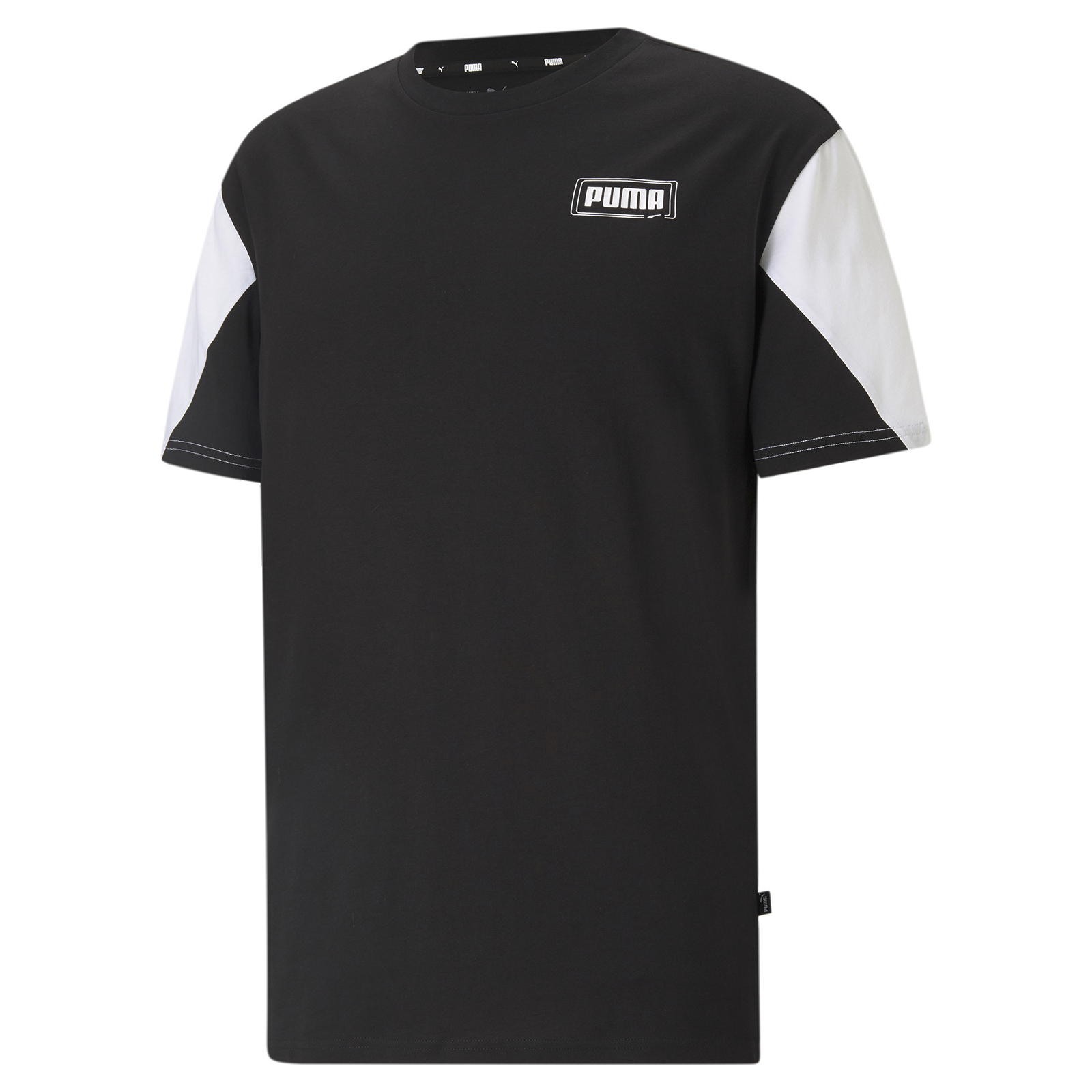 фото Футболка мужская rebel advanced tee puma черная 2xl