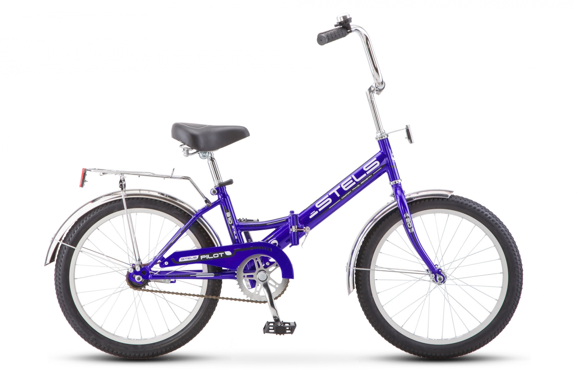 Велосипед STELS Pilot-310 20 Z011 LU086911, LU071870 13, фиолетовый