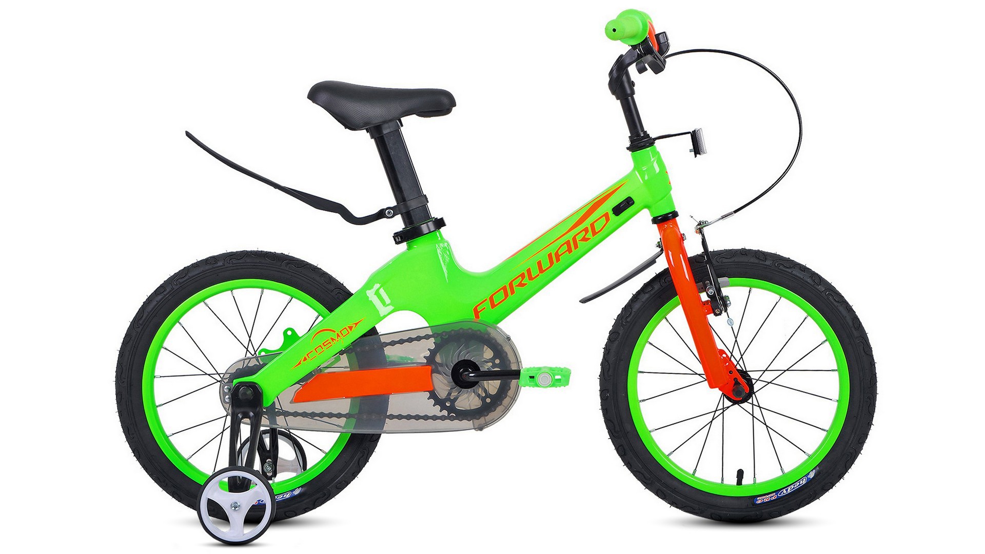 Велосипед 16 FORWARD COSMO 2022 зеленый велосипед forward 16 cosmo 2 0 mg зеленый ibk22fw16182