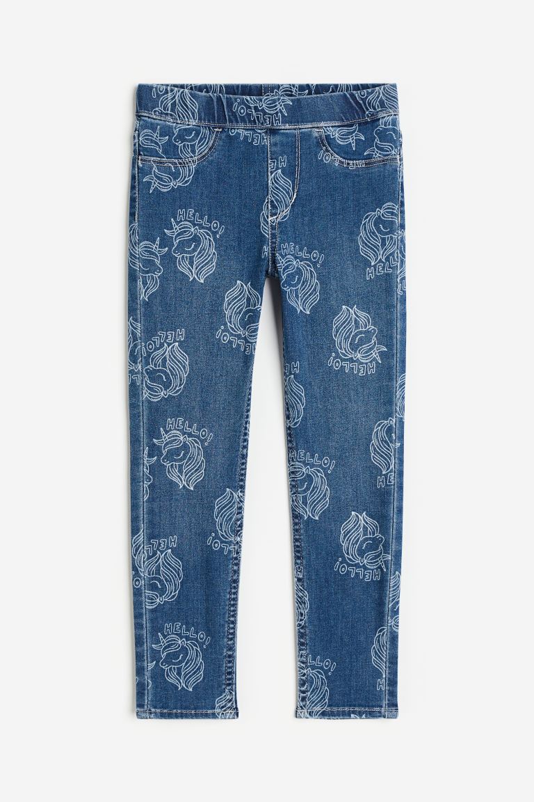 

Джинсы детские H&M 0921922, цвет синий/разноцветный, размер 104 (доставка из-за рубежа), 0921922