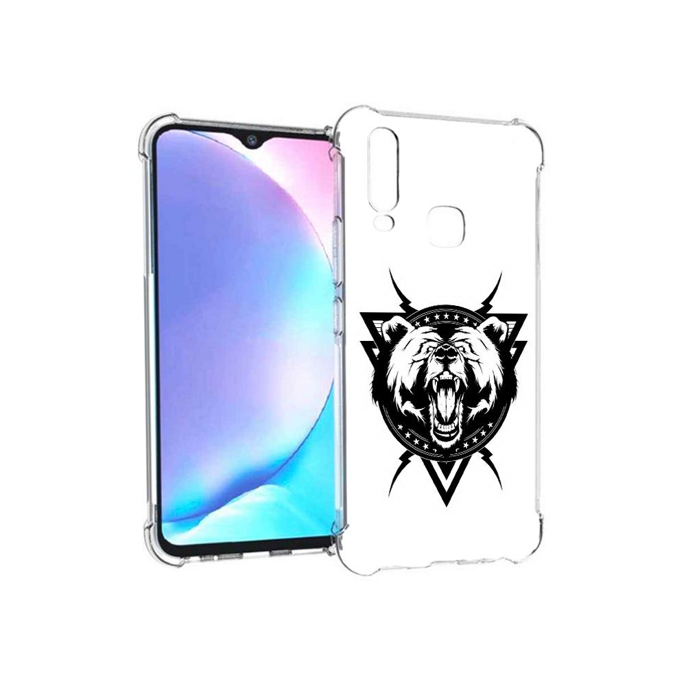 

Чехол MyPads Tocco для Vivo Y17 медведь в треугольнике (PT136369.382.464), Tocco