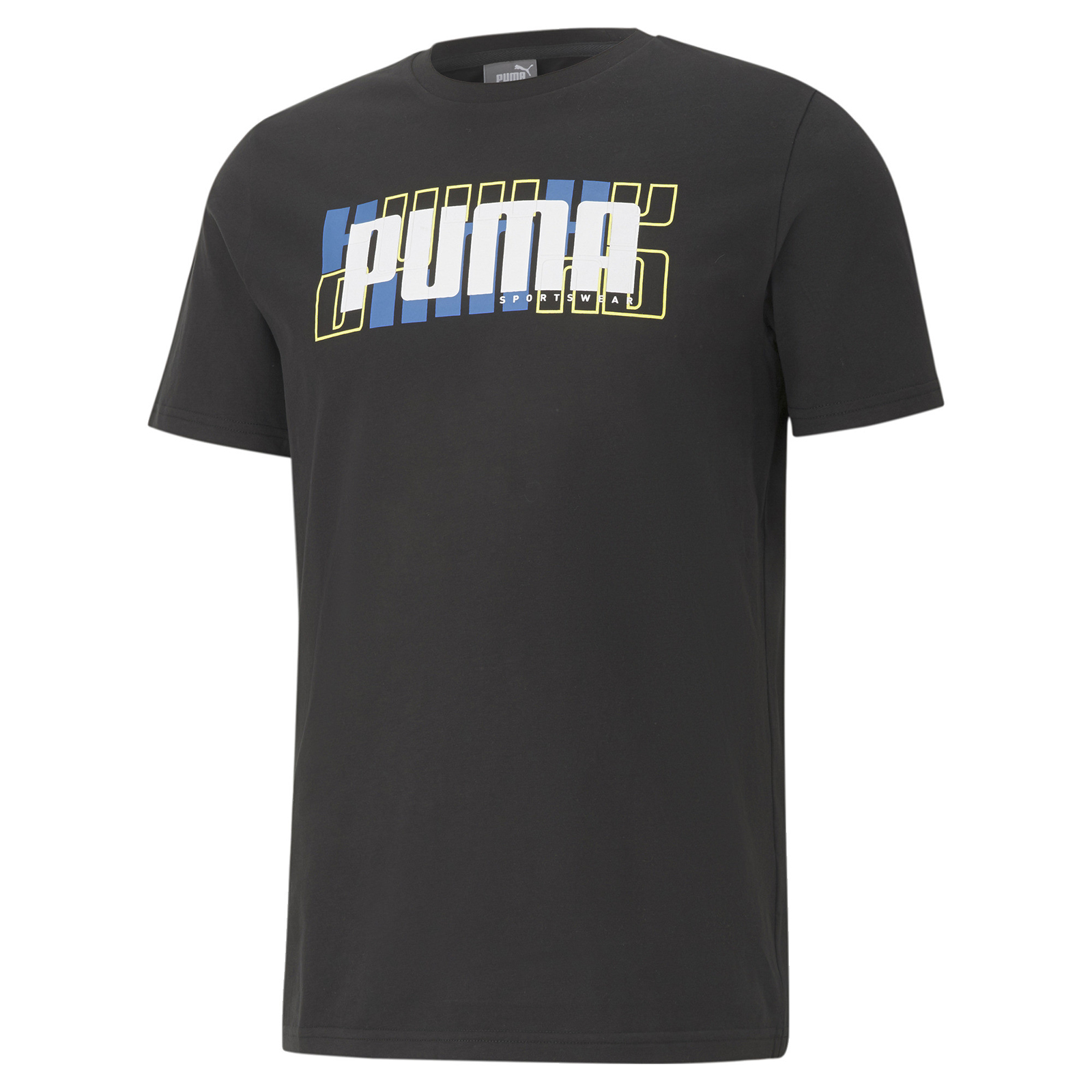 фото Футболка мужская athletics tee big logo puma черная s